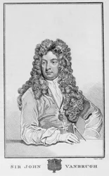 Sir John Vanbrugh, engraved by Richard Cooper
